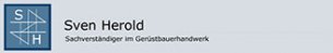 Ger�stbau Berlin: Sven Herold - Sachverst&auml;ndiger f&uuml;r Ger&uuml;stbau